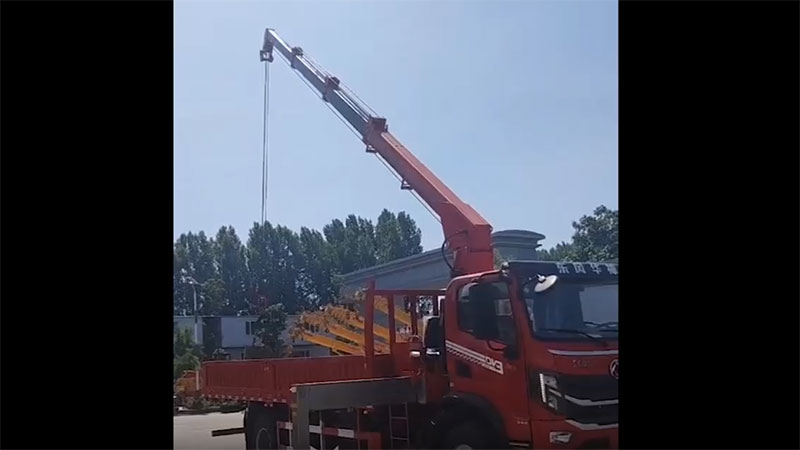 رافعة مثبتة على شاحنة 6.3 طن، SST6.3S4
